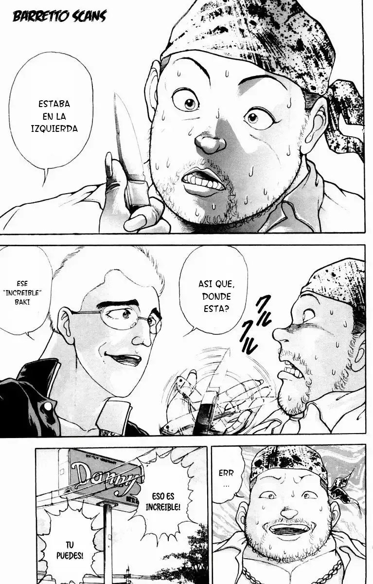 Grappler Baki capítulo 8, página 6