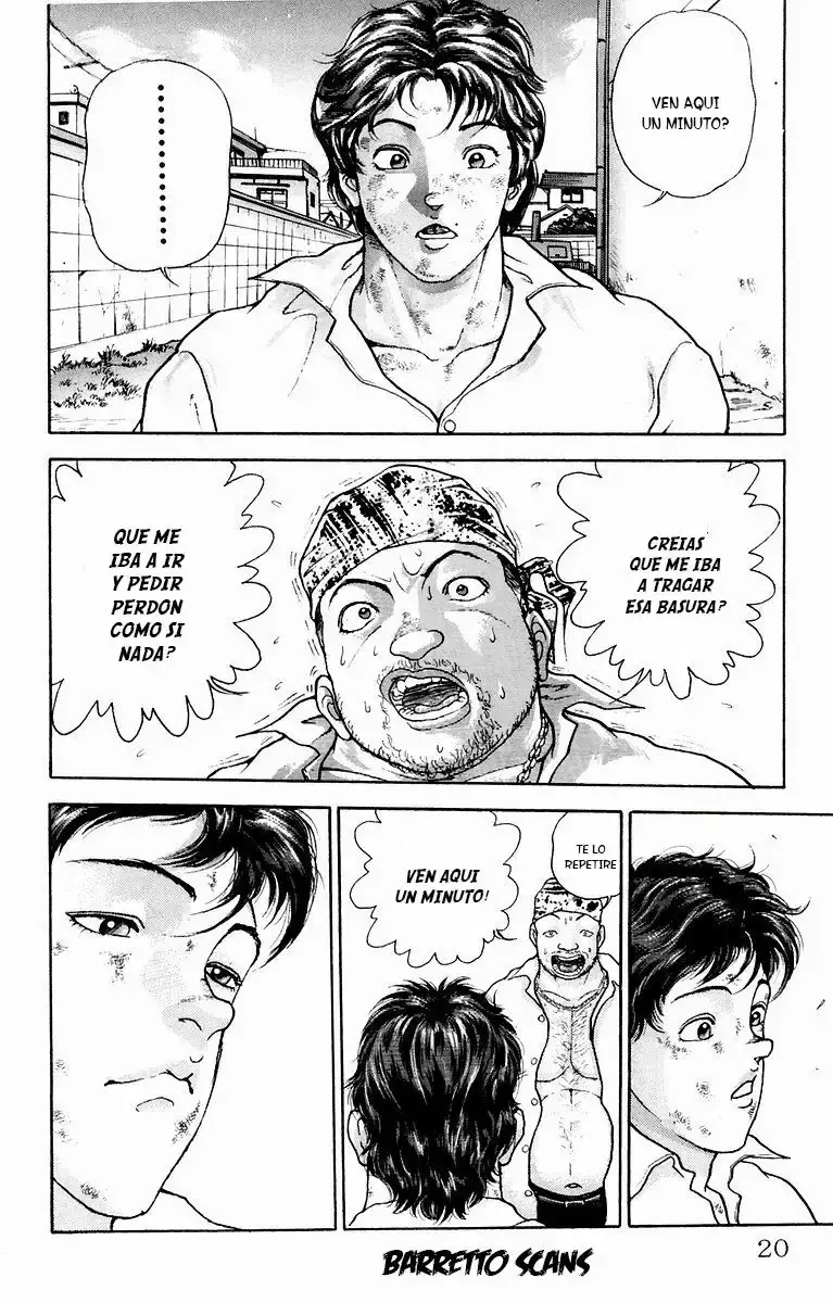 Grappler Baki capítulo 8, página 14