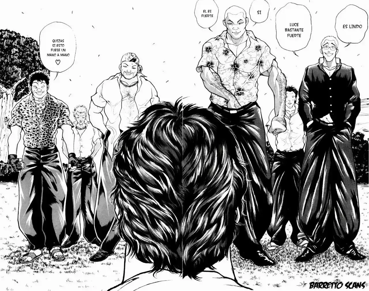 Grappler Baki capítulo 8, página 18