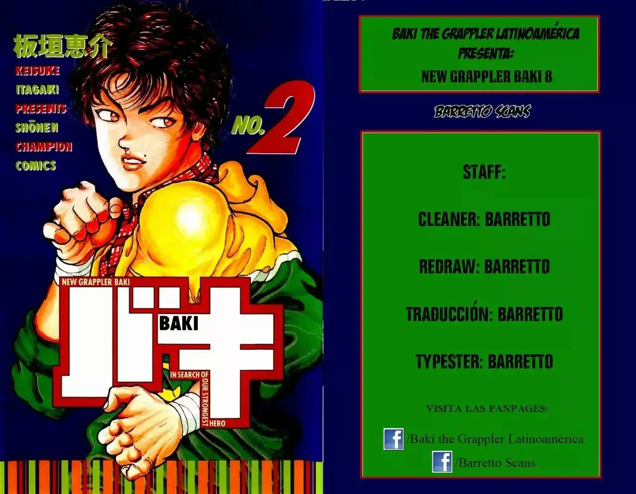 Grappler Baki capítulo 8, página 20
