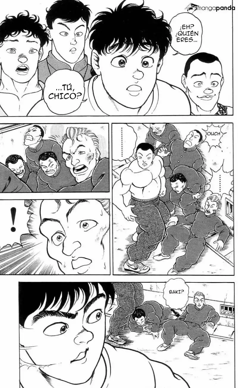 Grappler Baki capítulo 80, página 3