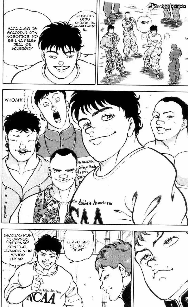 Grappler Baki capítulo 80, página 7