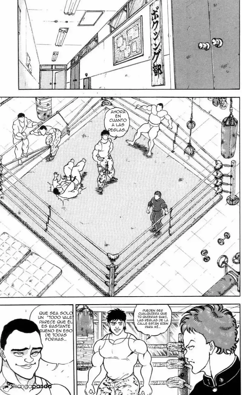 Grappler Baki capítulo 80, página 8
