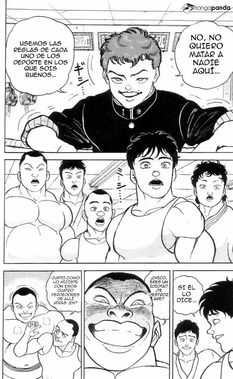 Grappler Baki capítulo 80, página 9