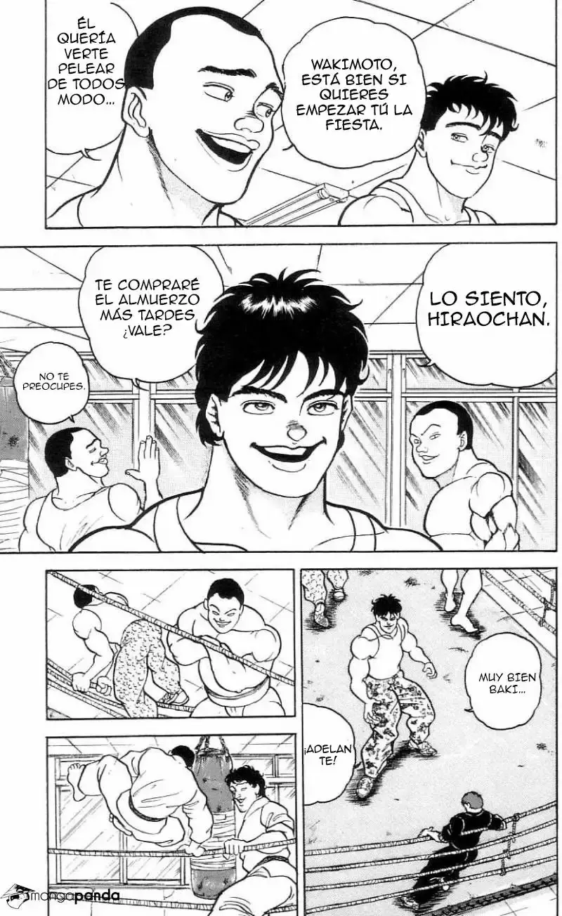 Grappler Baki capítulo 80, página 10
