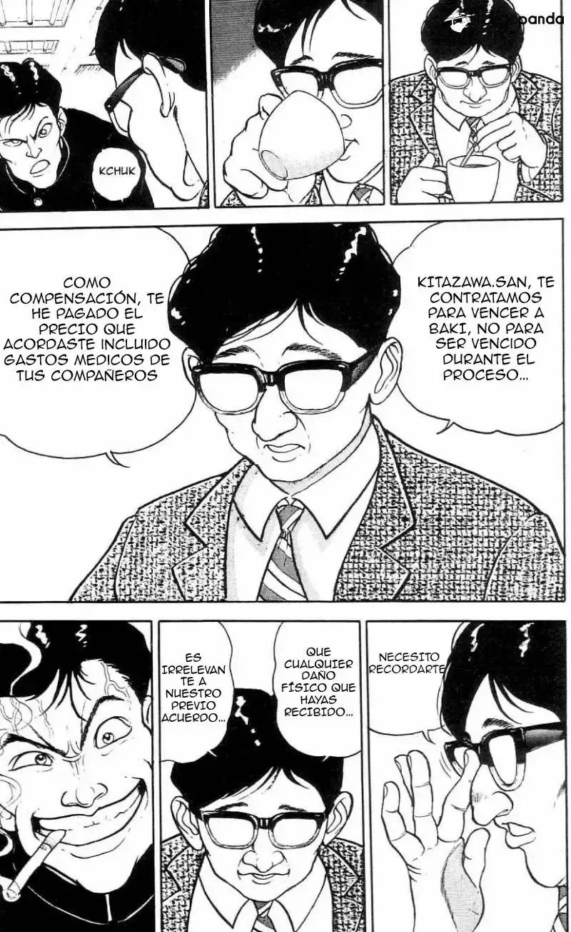 Grappler Baki capítulo 81, página 5