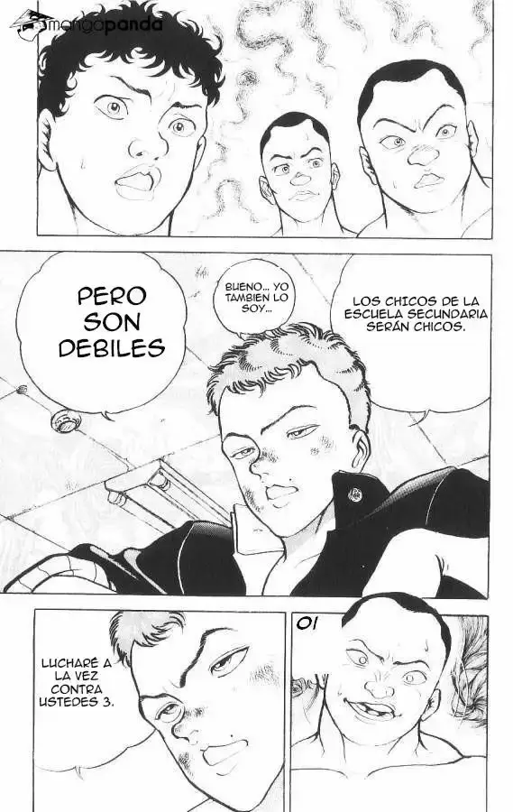 Grappler Baki capítulo 82, página 17