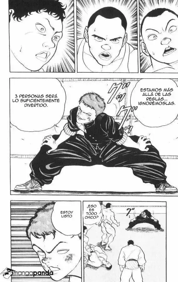 Grappler Baki capítulo 82, página 18