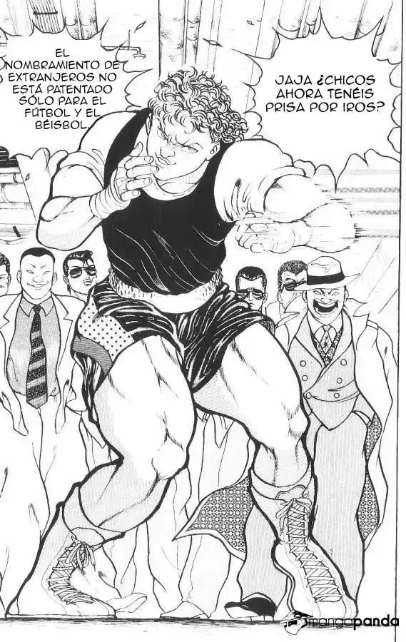 Grappler Baki capítulo 84, página 3