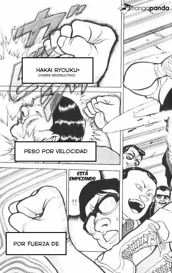 Grappler Baki capítulo 84, página 15