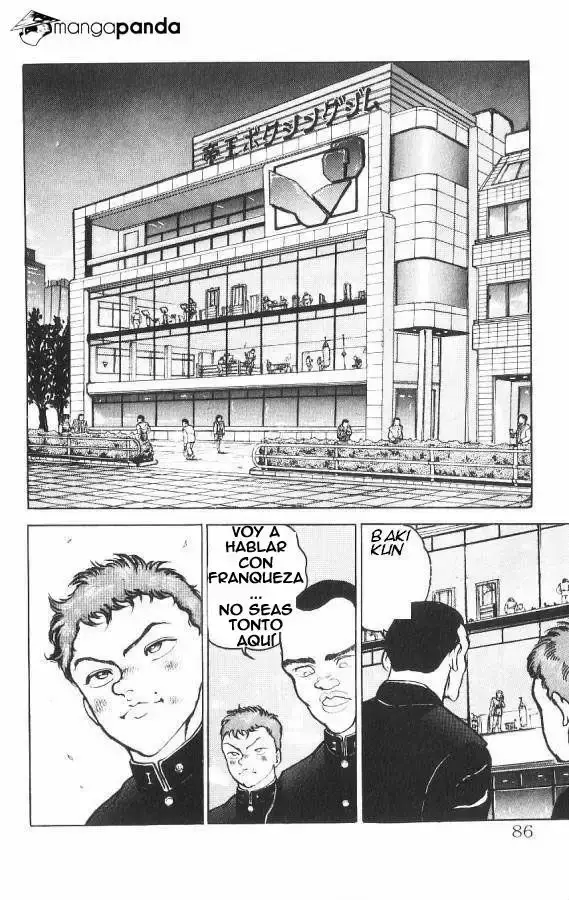 Grappler Baki capítulo 85, página 16