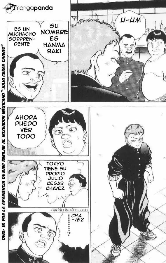 Grappler Baki capítulo 85, página 18