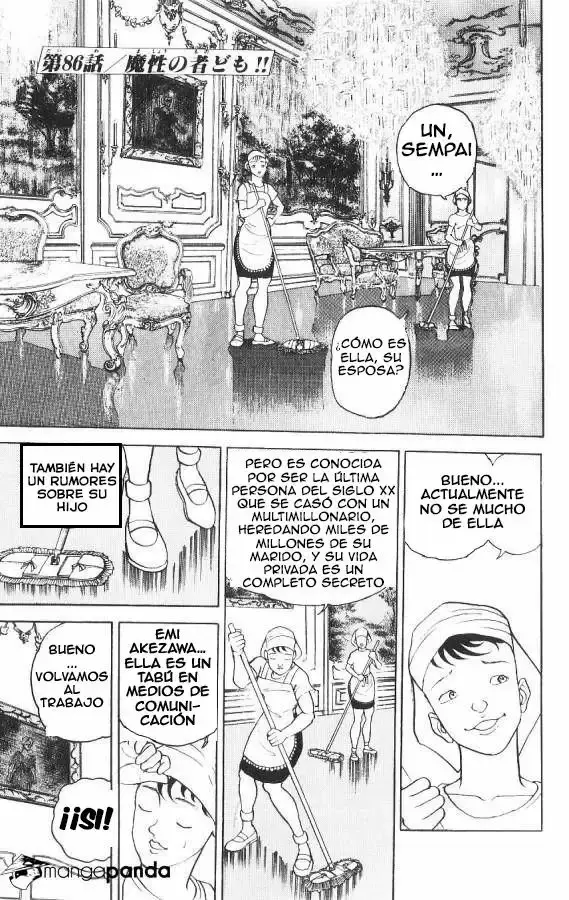 Grappler Baki capítulo 86, página 1