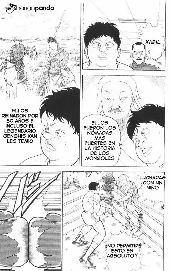 Grappler Baki capítulo 88, página 15
