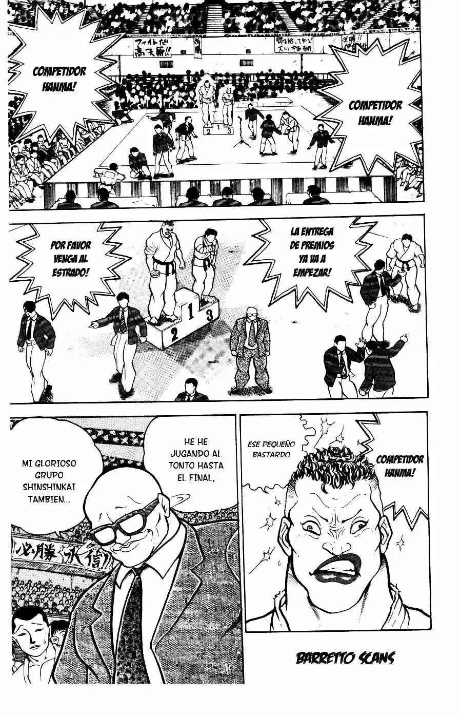 Grappler Baki capítulo 9, página 4