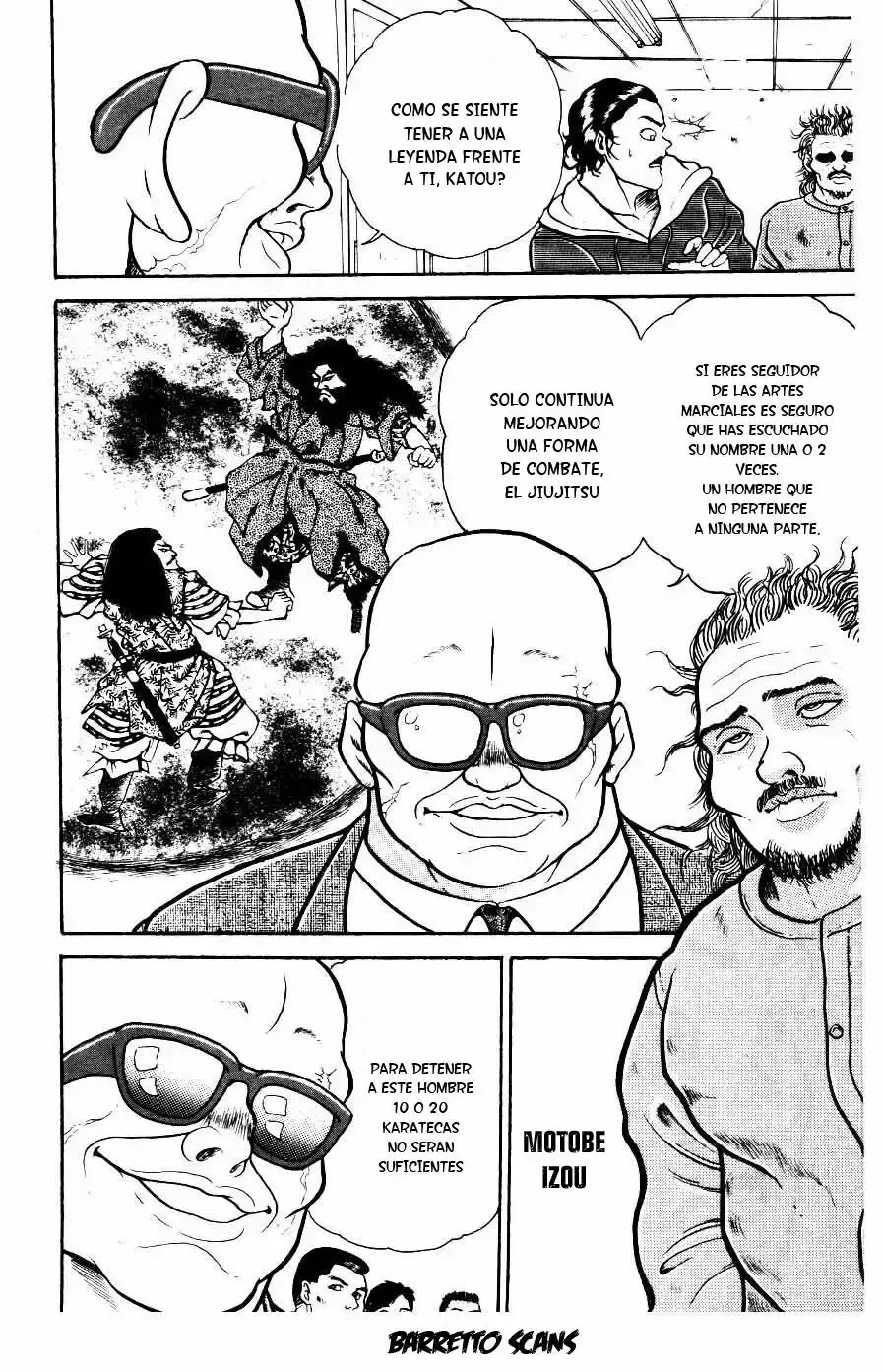 Grappler Baki capítulo 9, página 15