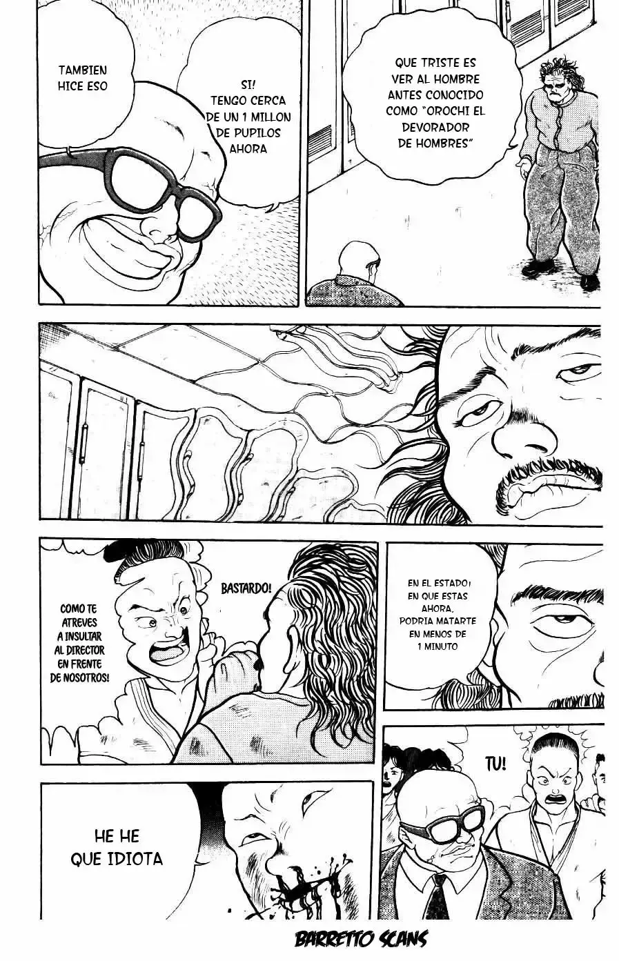 Grappler Baki capítulo 9, página 17