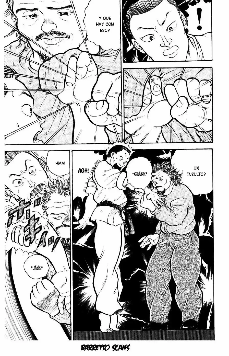 Grappler Baki capítulo 9, página 18