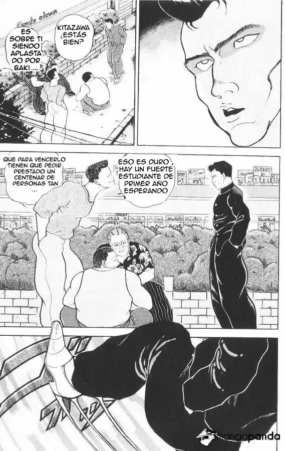 Grappler Baki capítulo 90, página 3