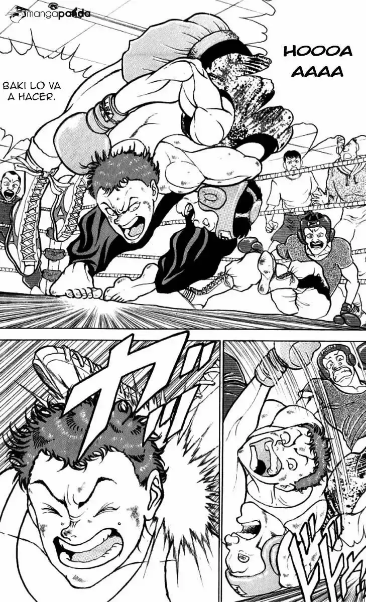 Grappler Baki capítulo 91, página 8