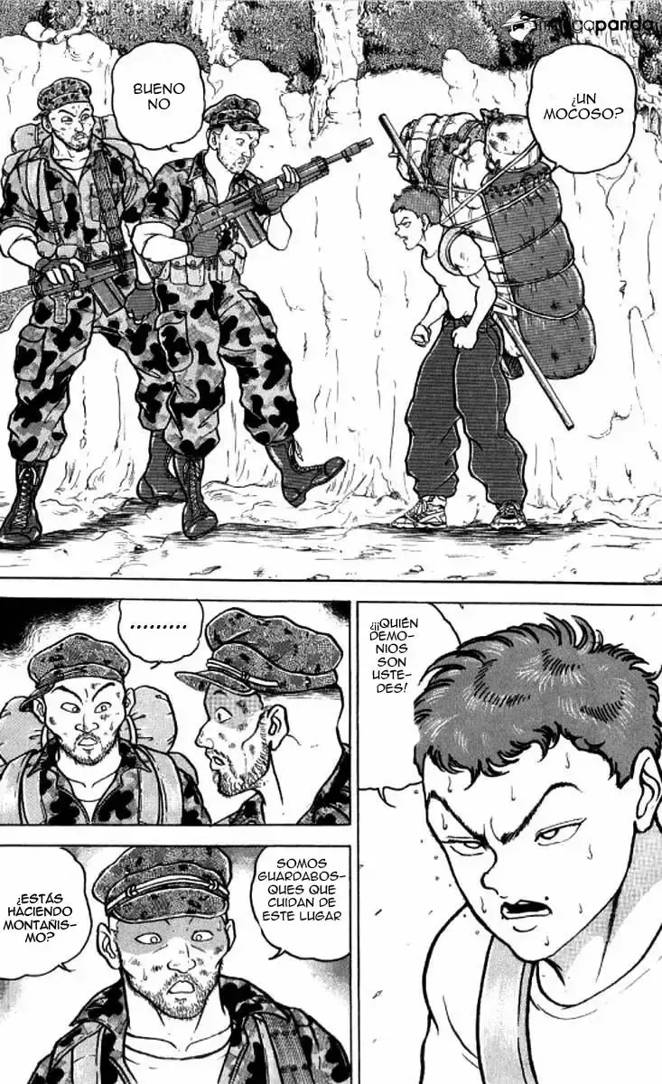 Grappler Baki capítulo 92, página 7