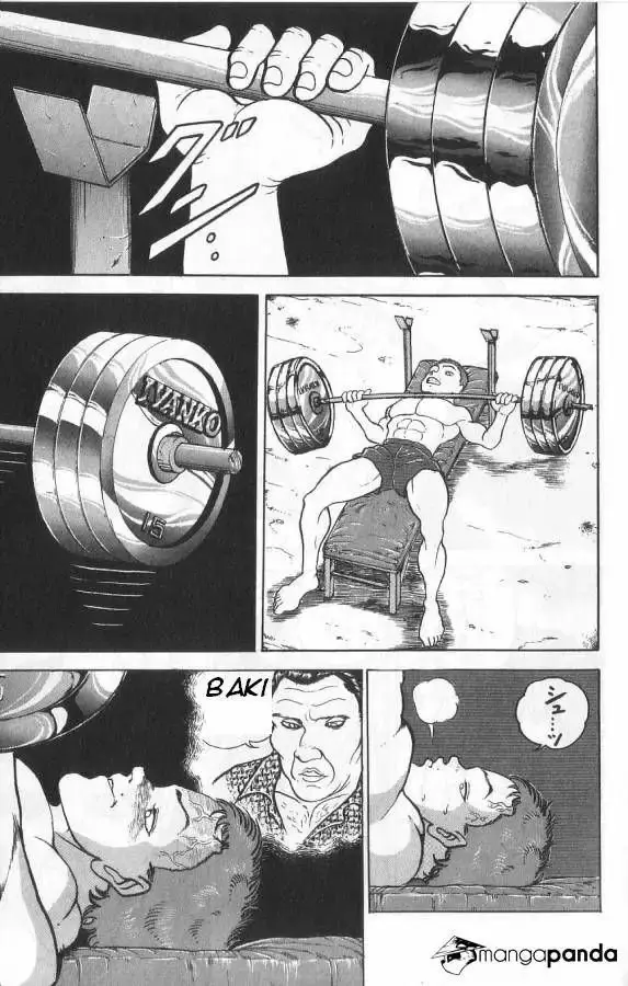 Grappler Baki capítulo 93, página 13