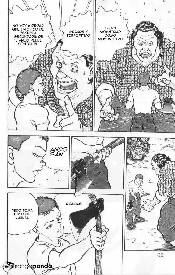Grappler Baki capítulo 93, página 16