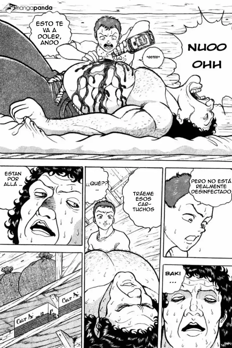 Grappler Baki capítulo 95, página 8