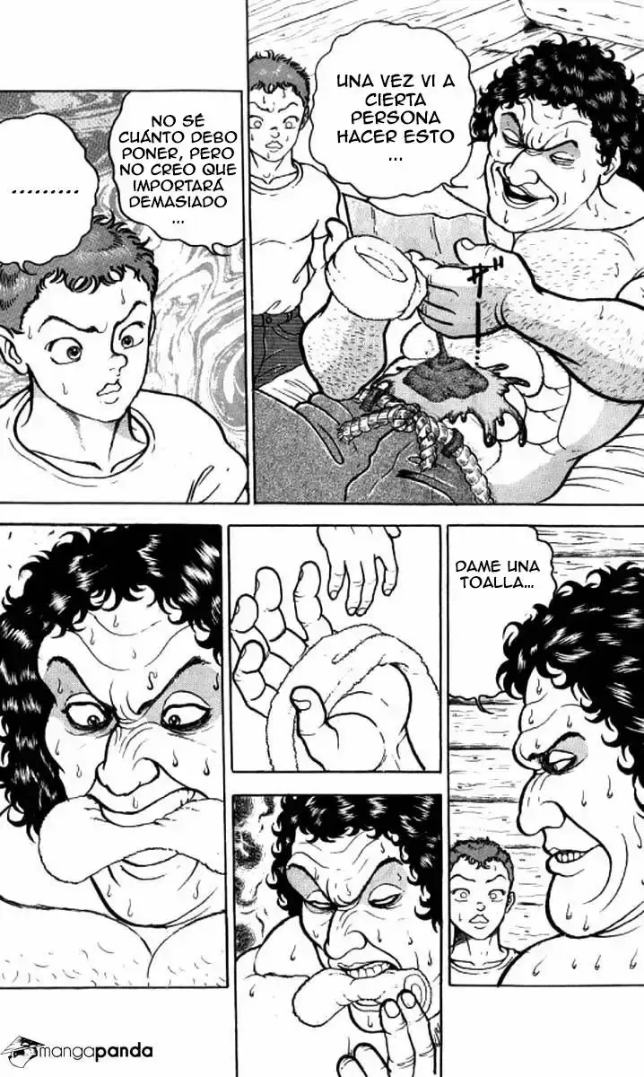 Grappler Baki capítulo 95, página 10