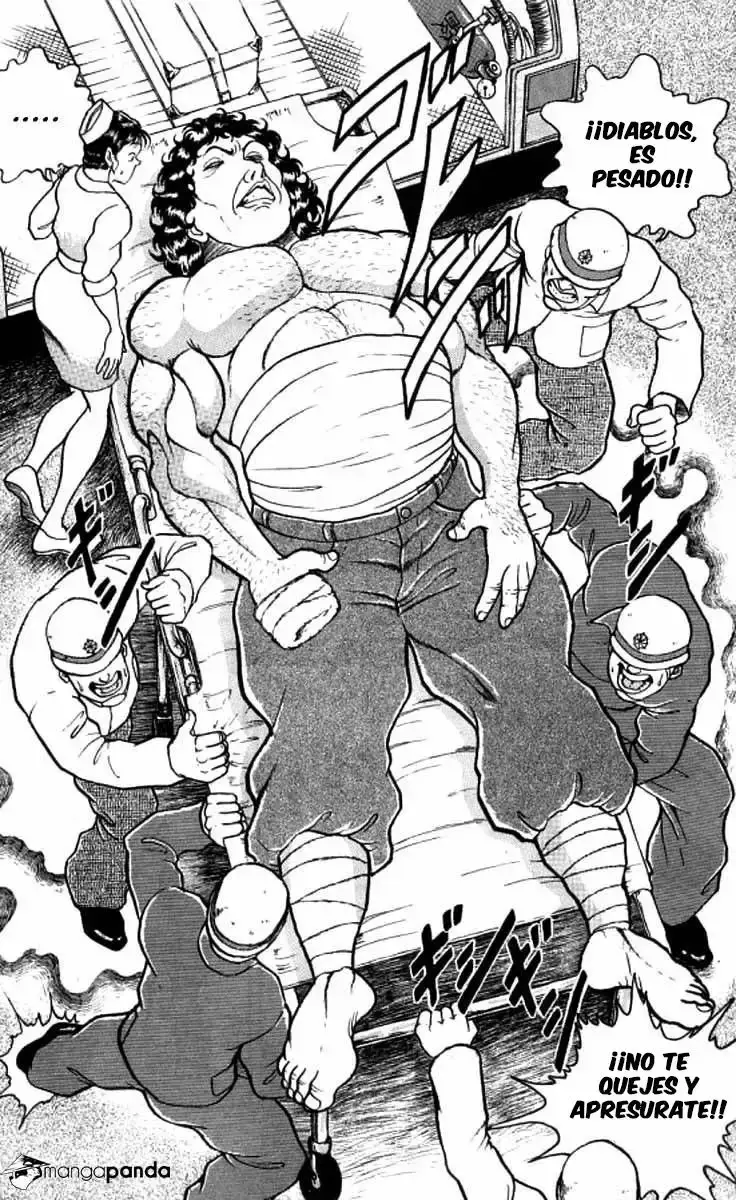 Grappler Baki capítulo 96, página 3