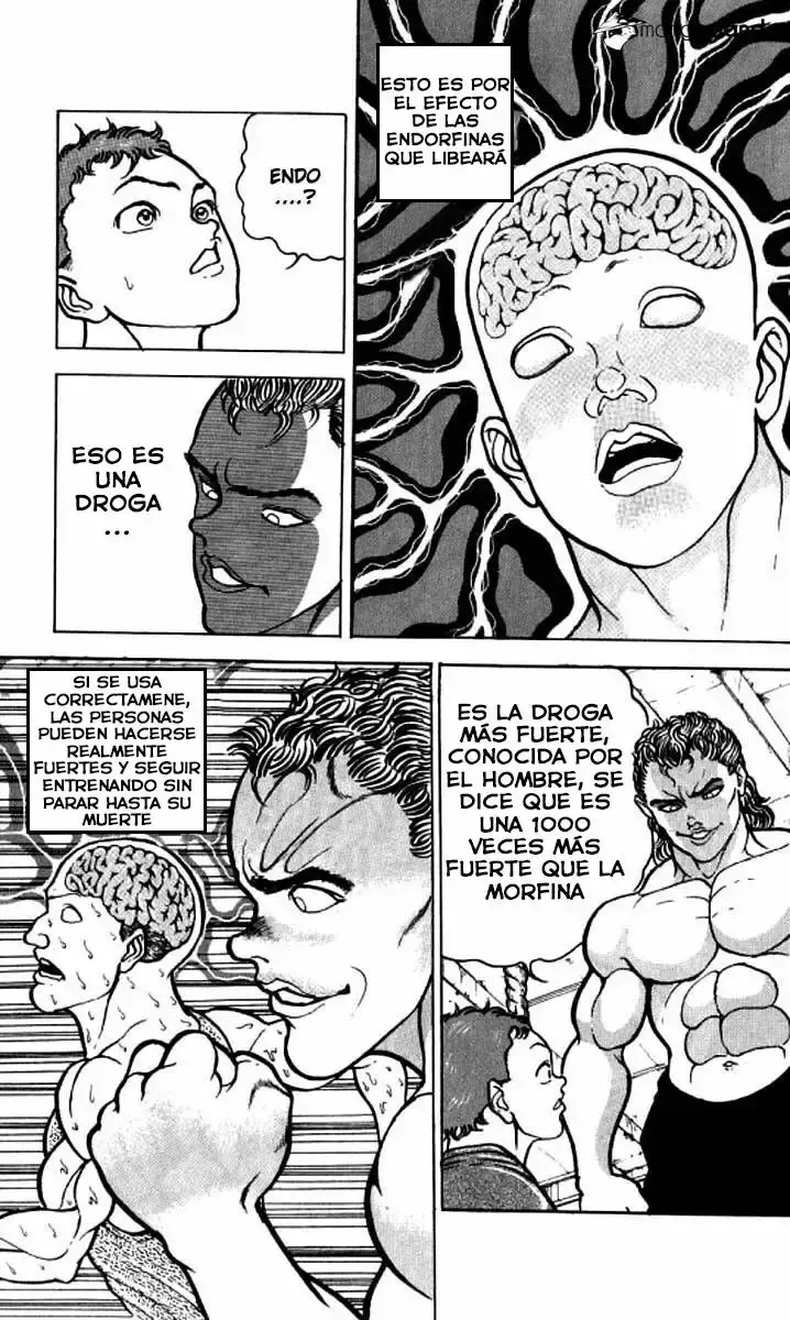 Grappler Baki capítulo 97, página 7
