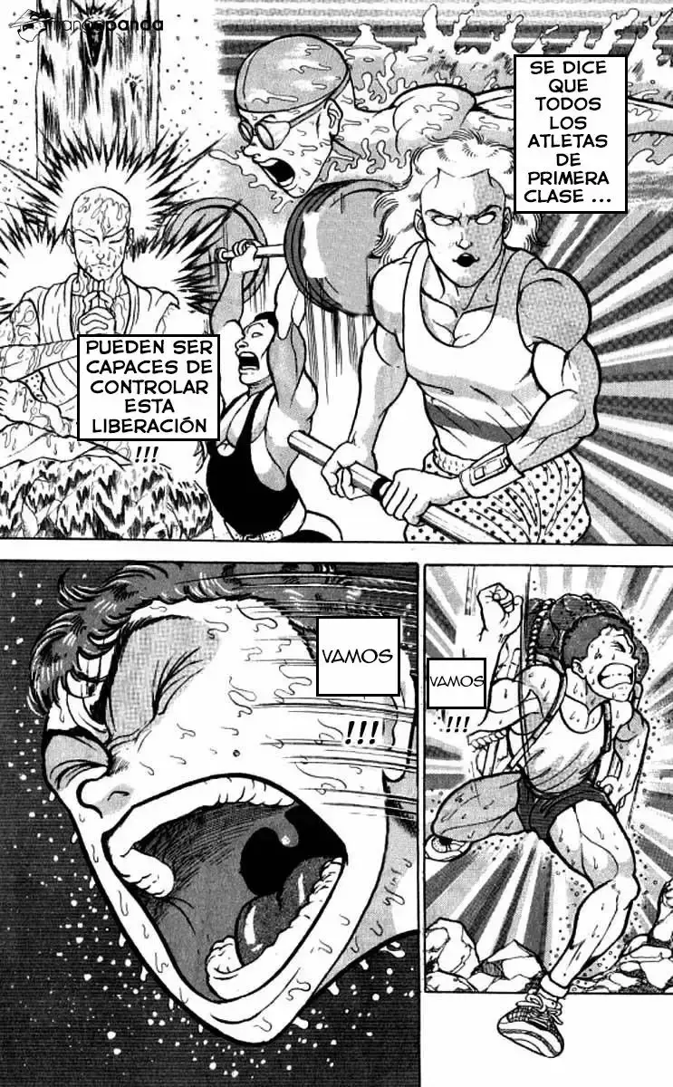 Grappler Baki capítulo 97, página 8