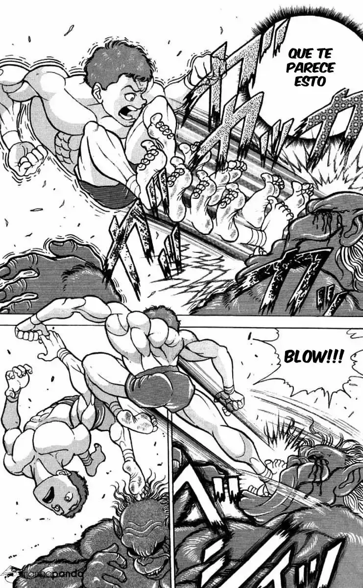 Grappler Baki capítulo 99, página 10