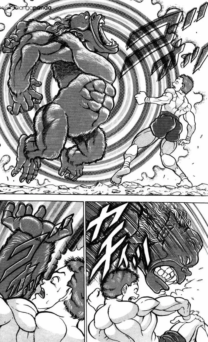 Grappler Baki capítulo 99, página 18