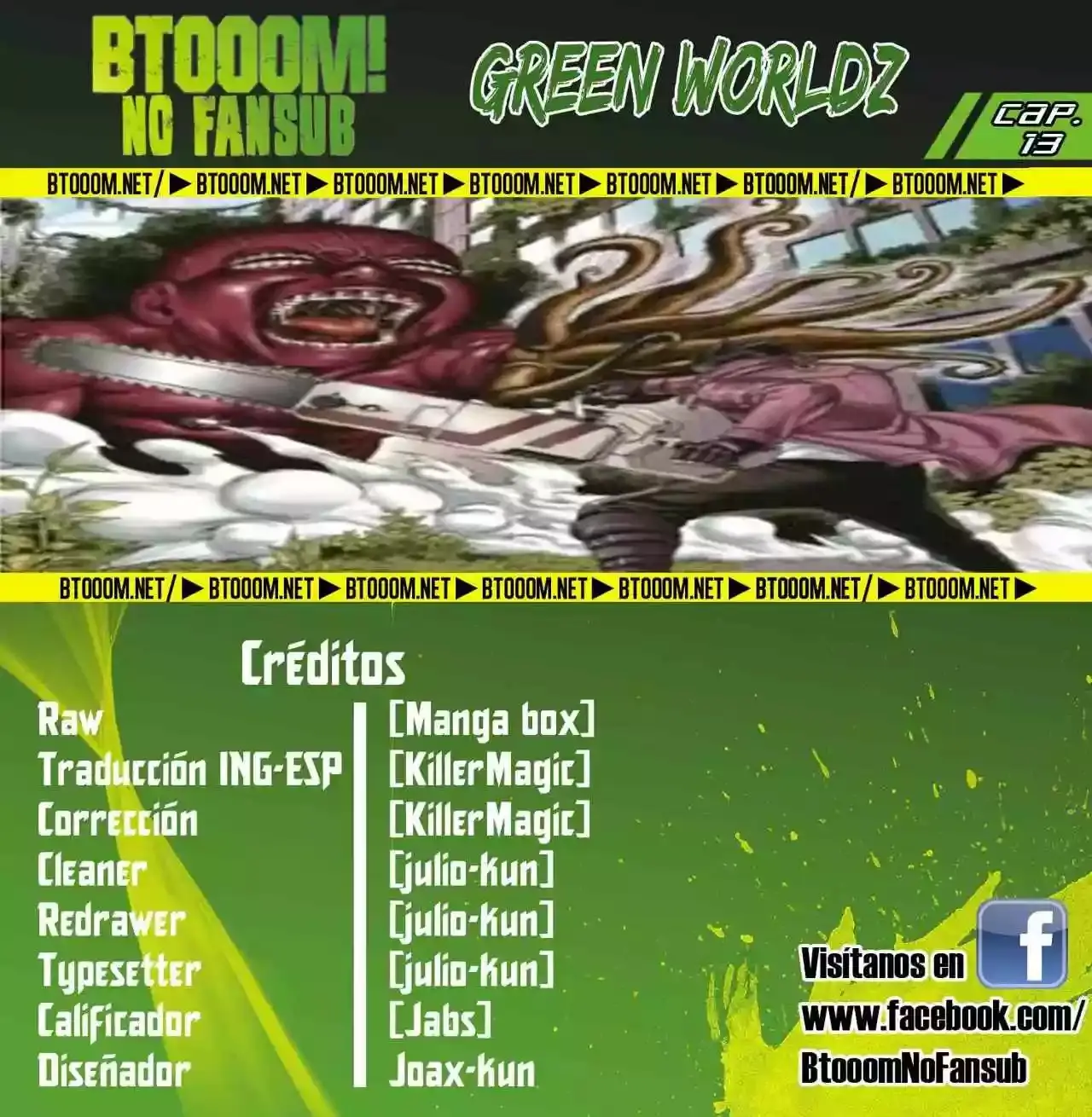 Green WorldZ capítulo 13, página 1