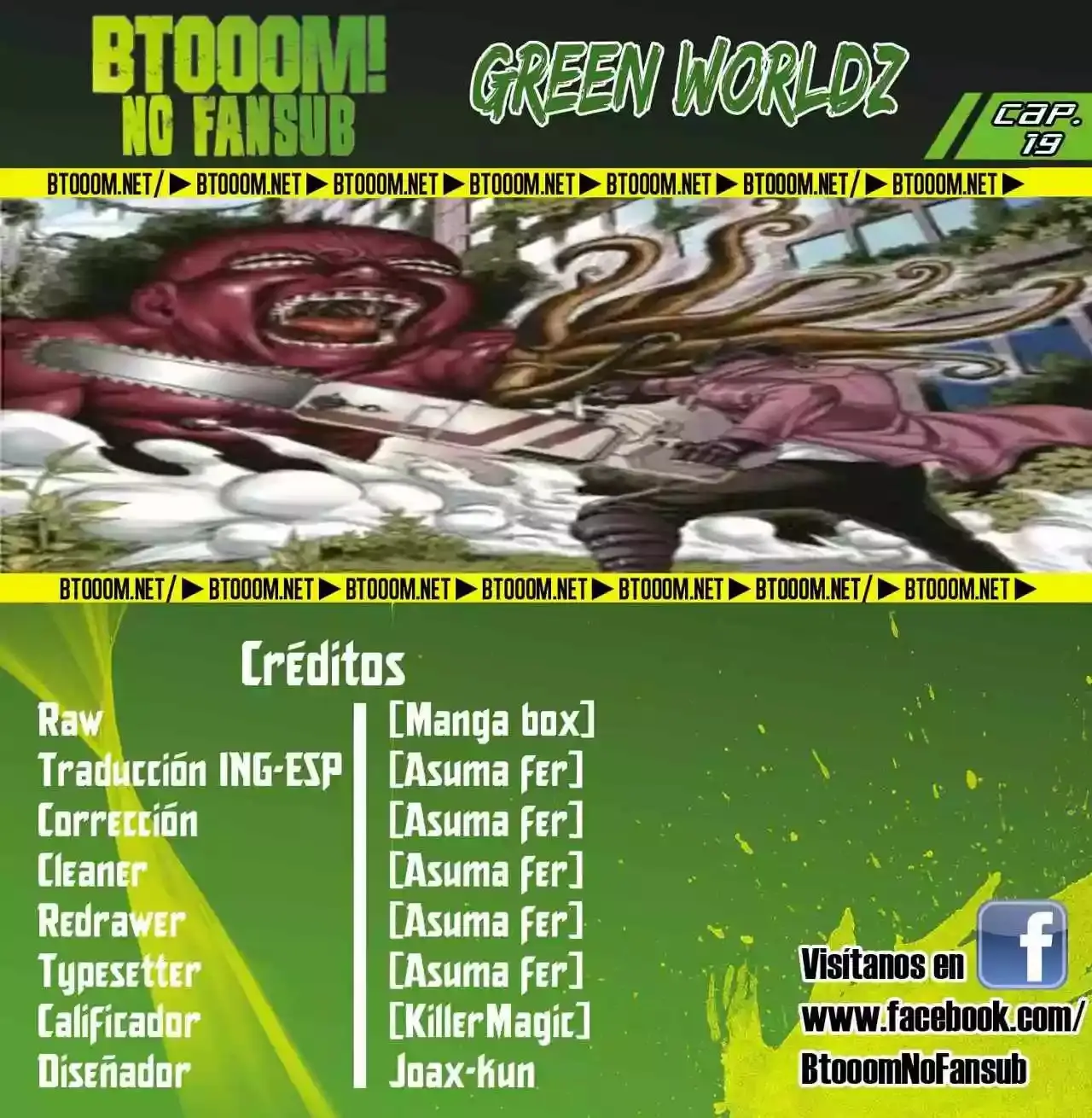 Green WorldZ capítulo 19, página 1