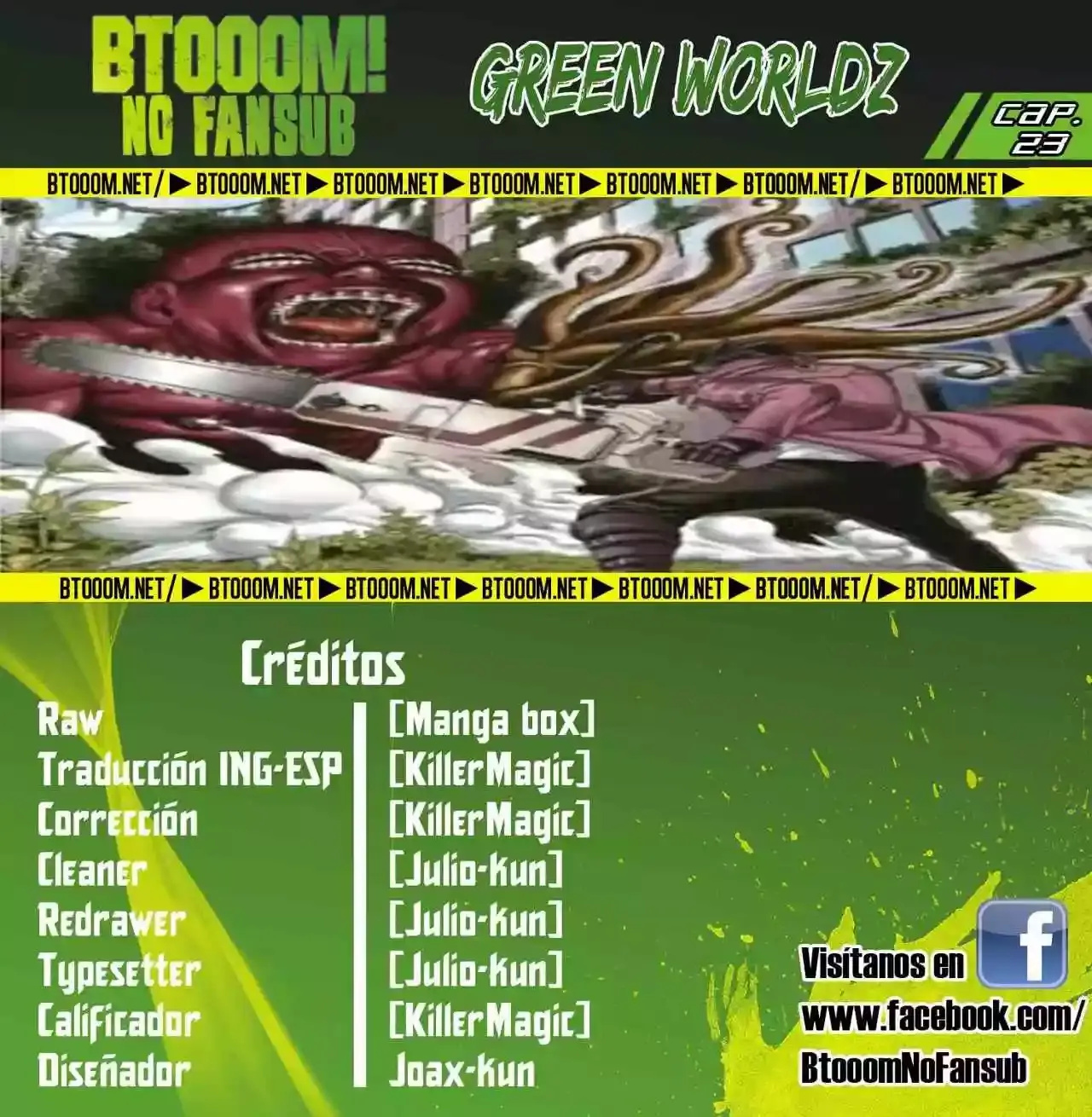 Green WorldZ capítulo 23, página 1