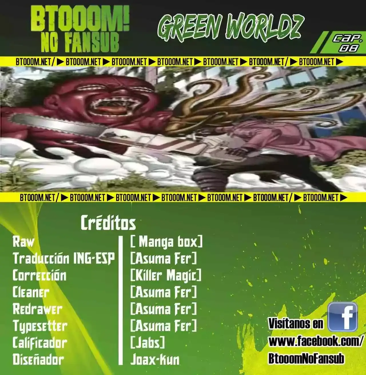 Green WorldZ capítulo 8, página 1