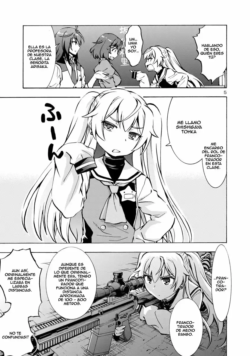 Grisaia: Phantom Trigger - Sekai no Hate capítulo 3, página 6