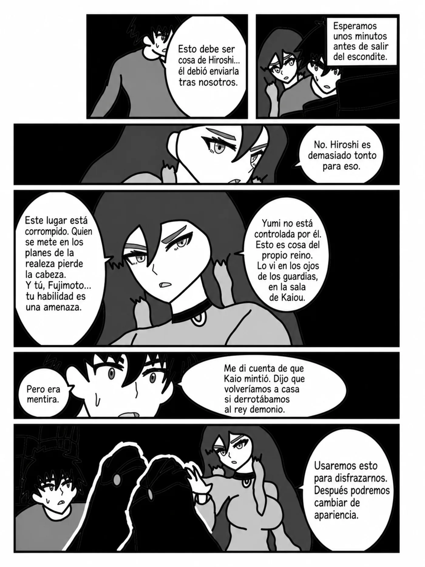 GyaruTon capítulo 3, página 8
