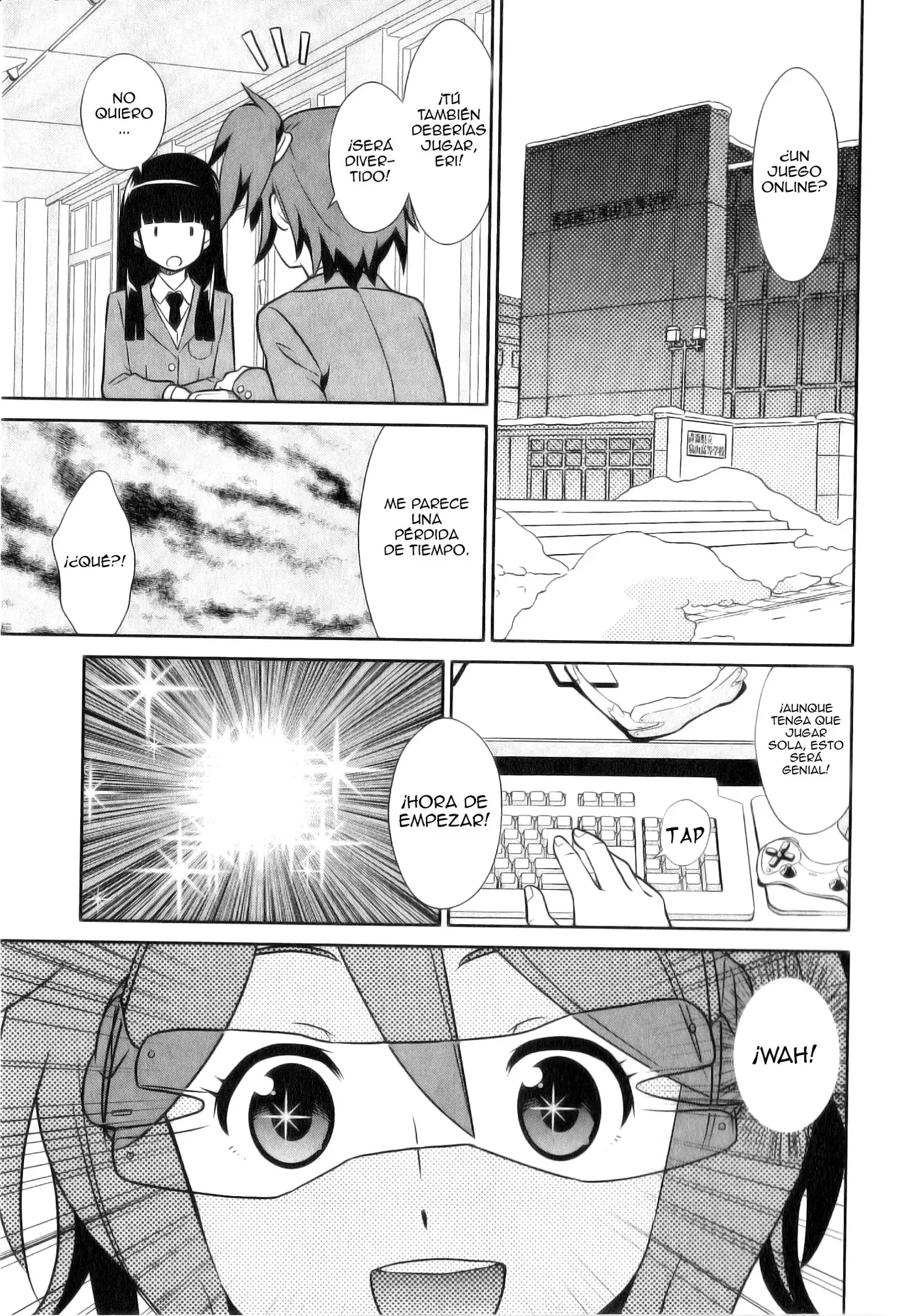 .hack//Quantum I (Introduction) capítulo 1, página 4
