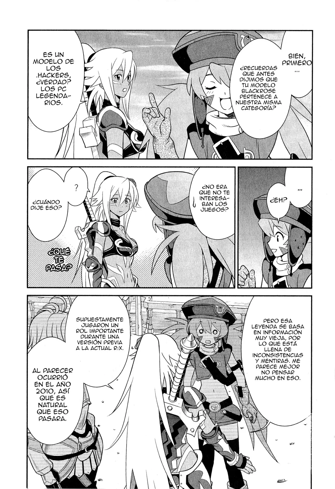 .hack//Quantum I (Introduction) capítulo 2, página 28