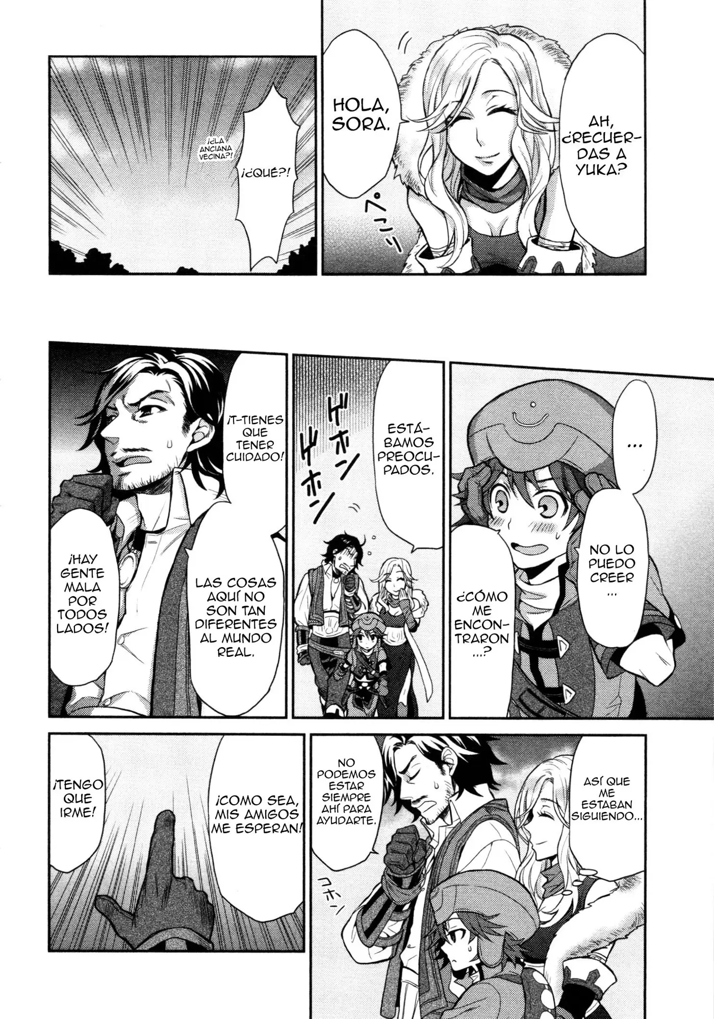 .hack//Sora: Beyond The World capítulo 2, página 16
