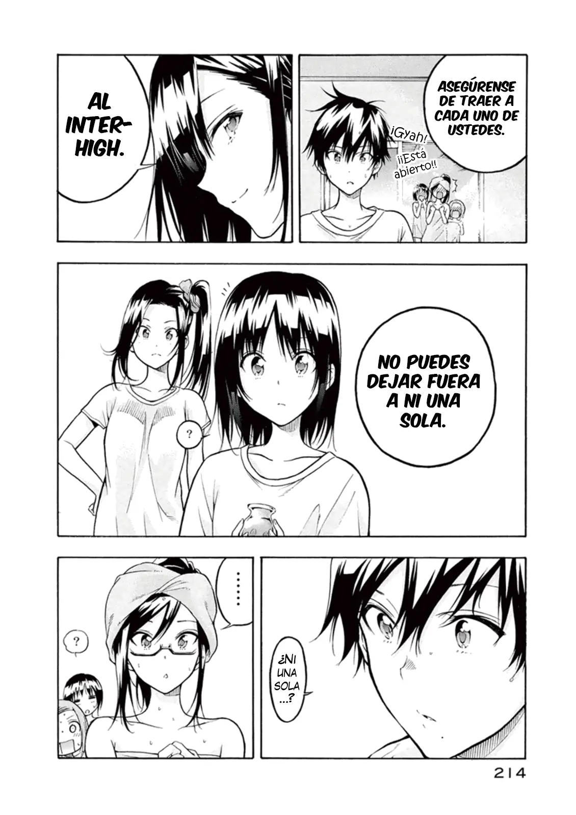 Hanebado! capítulo 4, página 38