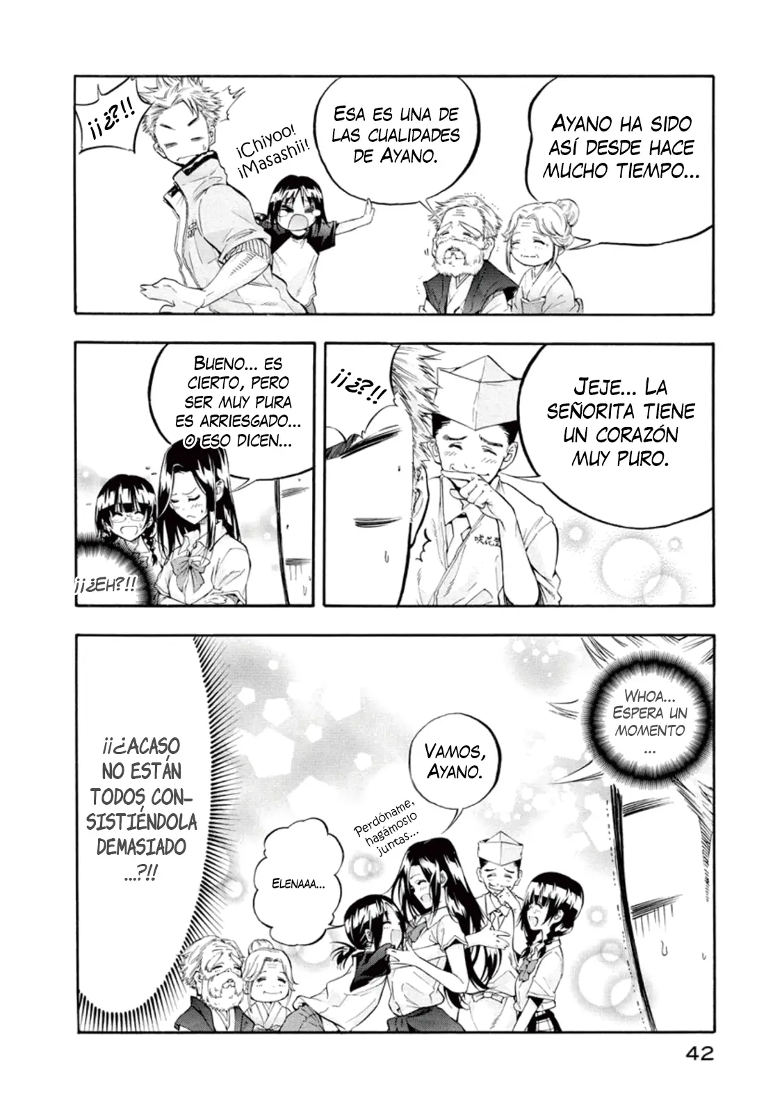 Hanebado! capítulo 5, página 42