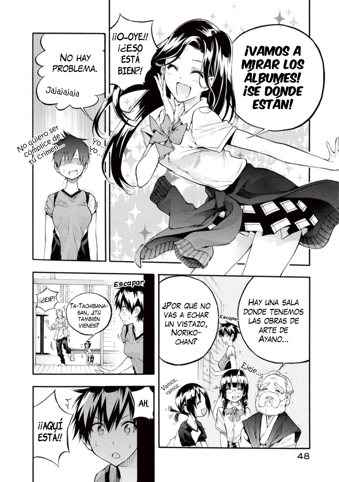 Hanebado! capítulo 5, página 48