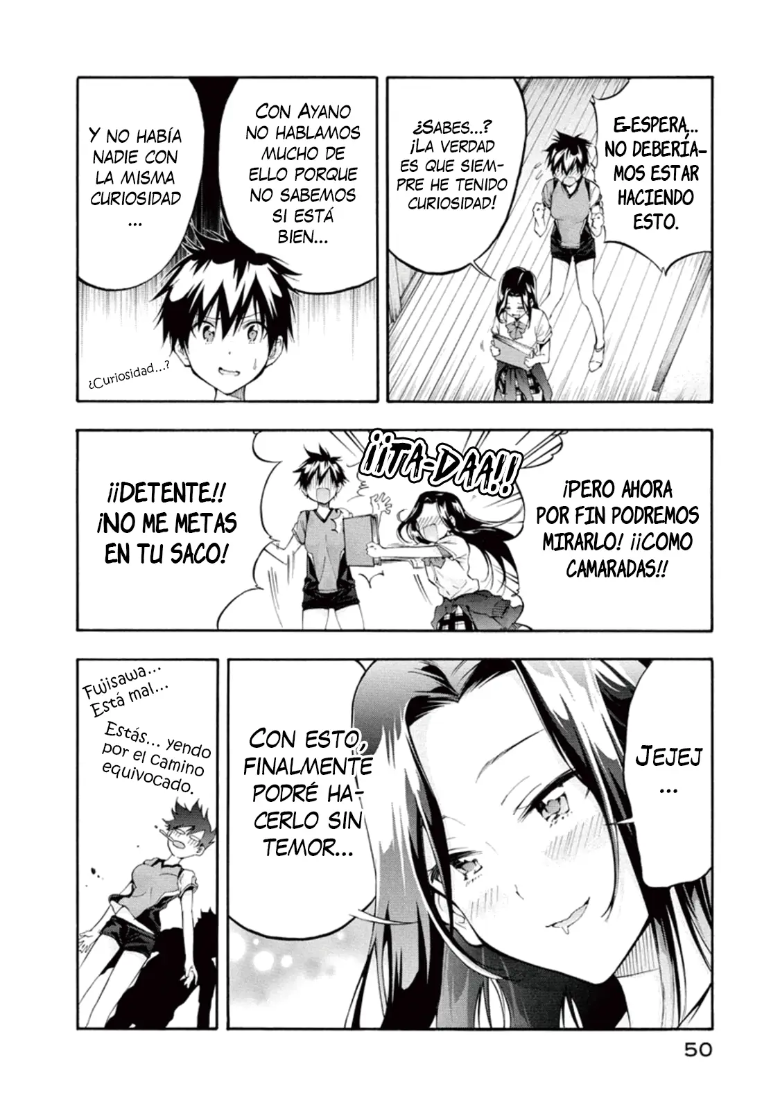 Hanebado! capítulo 5, página 50