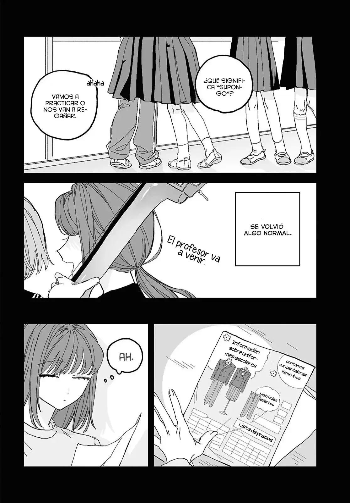 HARETA HI NO DRESS CODE capítulo 3, página 18