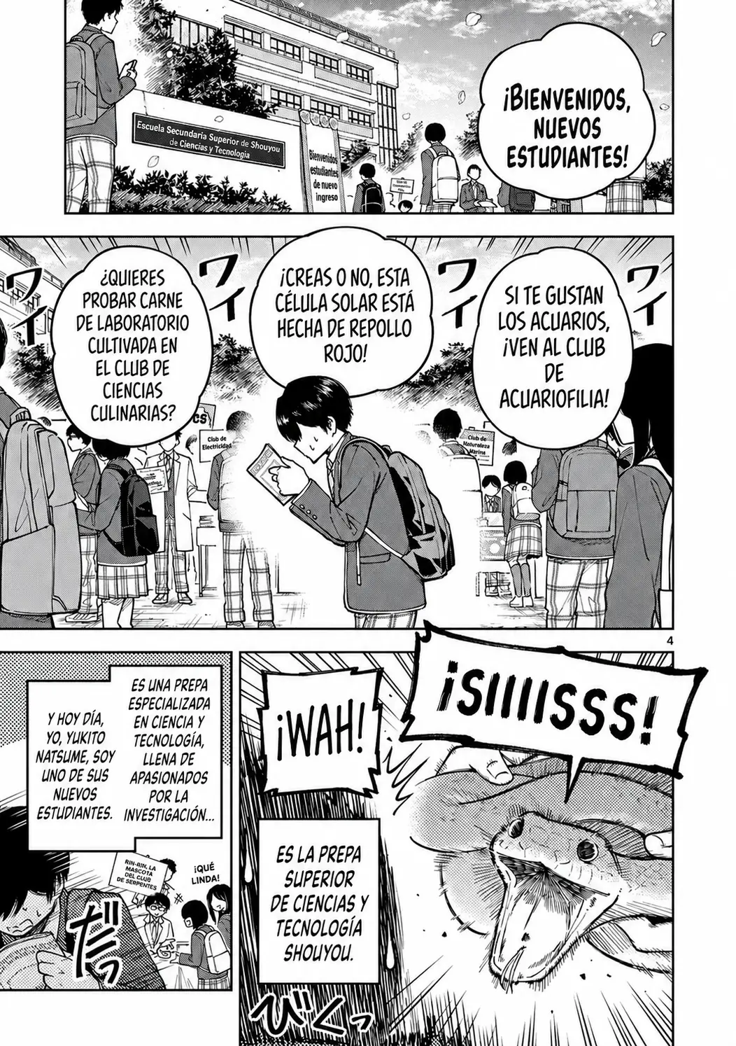 Hatsukoi Algorithm capítulo 1, página 3