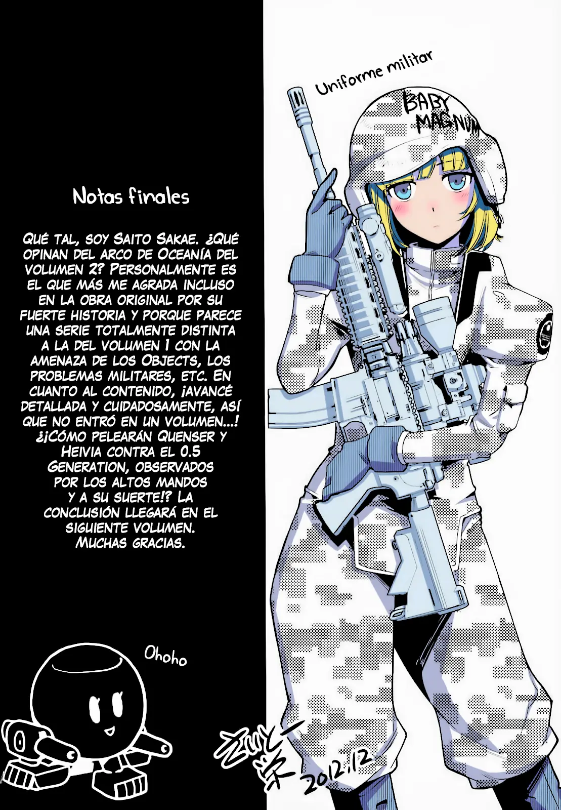 Heavy Object S capítulo 11.5, página 11